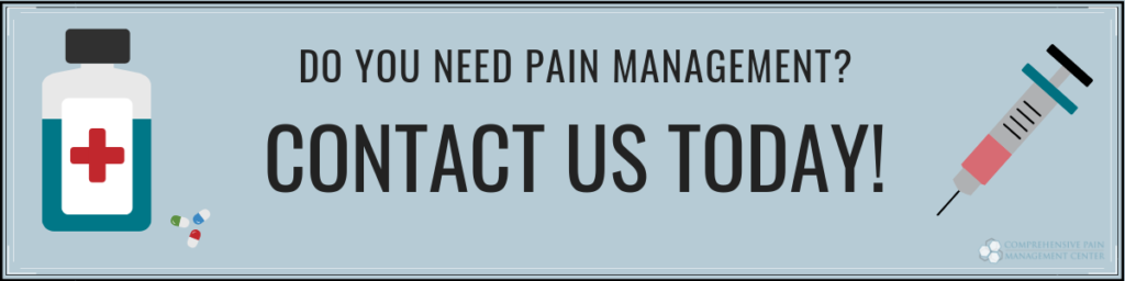 Contact Us for Pain Management Today - Comprehensive Pain Management Center