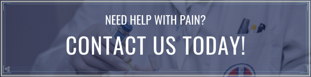 Contact Us for Help With Chronic Pain - Comprehensive Pain Management Center